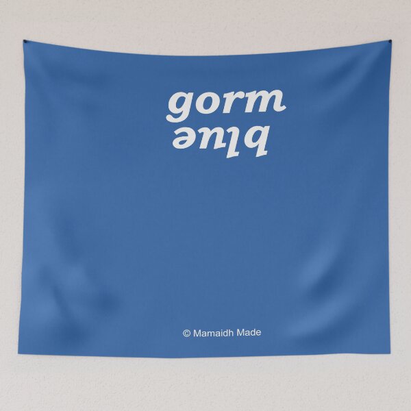 Item preview, blue | gorm Scottish Gaelic (Gàidhlig) translation designed and sold by Mamaidh Made.