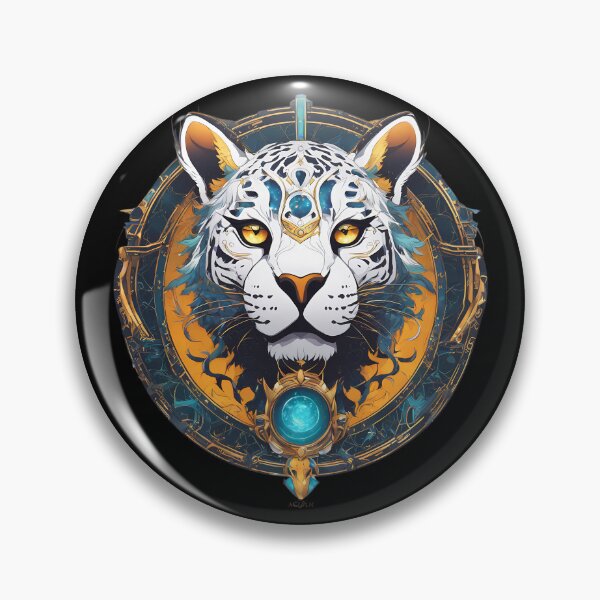 Item preview, Celestial Jaguar – Mystical Wildcat Fantasy Art designed and sold by MystiqSlav.