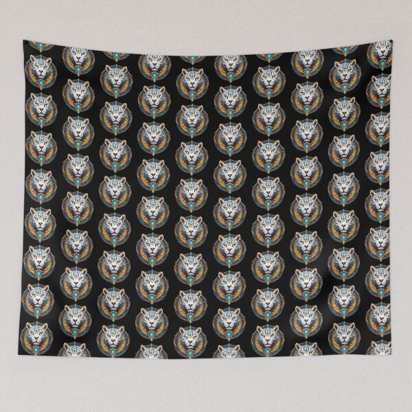 Item preview, Celestial Jaguar – Mystical Wildcat Fantasy Art designed and sold by MystiqSlav.