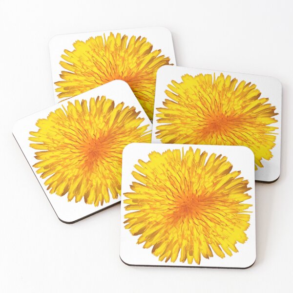 Item preview, Close up cutout photo of a dandelion flower designed and sold by Foundry88.