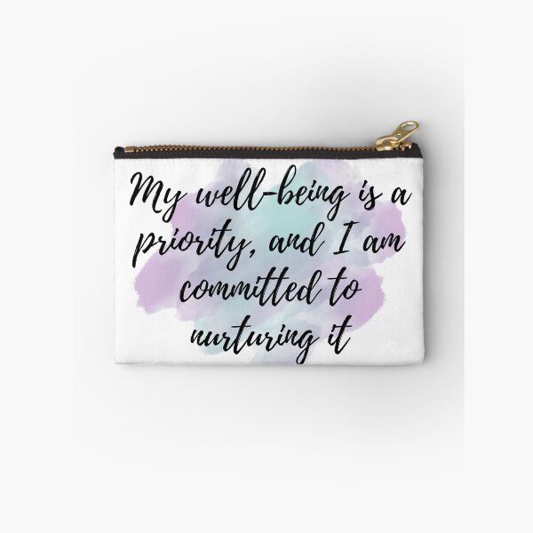Item preview, My well-being is a priority, and I am committed to nuturing it - Positive Affirmations - Weekly [ 2025 - Collection ] designed and sold by elmsstudios.