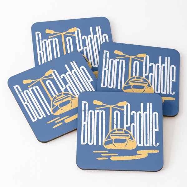 Item preview, Born to Paddle Kayaking Shirt, Canoe Adventure Tee, River Rafting Gift, Outdoor Water Sports Apparel, Retro Paddler Design designed and sold by Gawii.