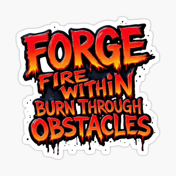 Item preview, Forge Through Fire designed and sold by HarmonyCreation.