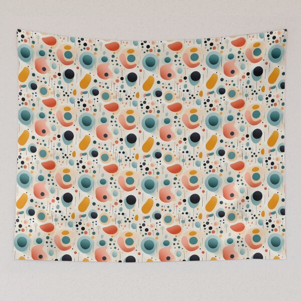 Item preview, Pastel terrazzo pattern seamless pattern designed and sold by MiraCleAI.