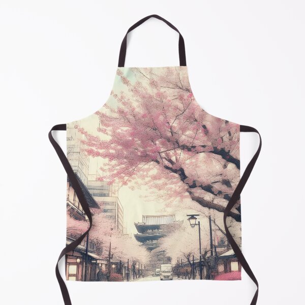 Item preview, Enchanting Springtime Sakura Scene in Japan designed and sold by inkNext.