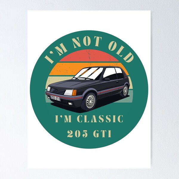 Item preview, VINTAGE CAR 205 GTI designed and sold by ATLASTRIMBO.