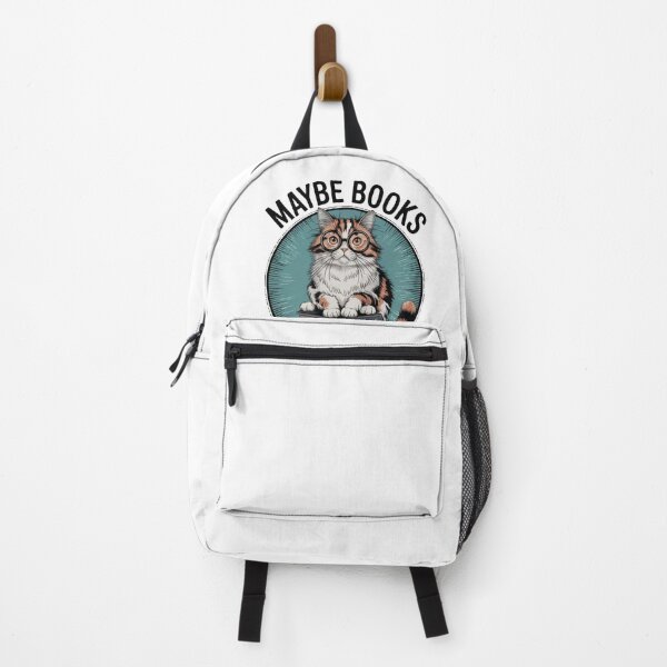 Item preview, Maybe books are addicted to me- funny cat book lover pun- addicted to books- book worm bibliophile designed and sold by cocomelon168.