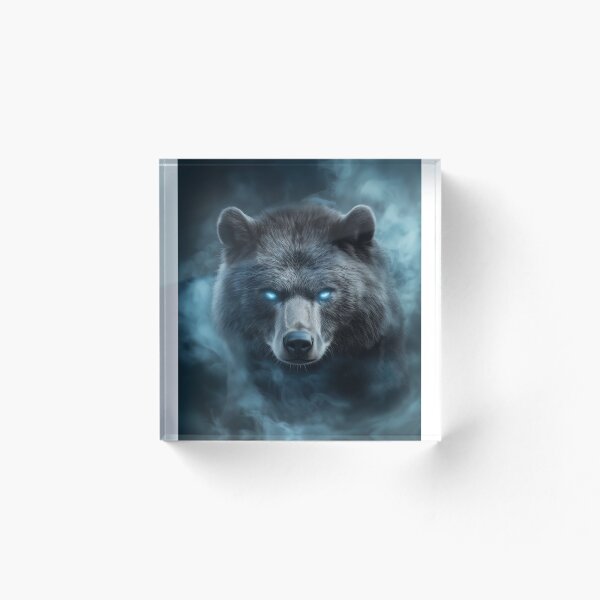 Item preview, Ursa's Wrath – The Shadowed Grizzly of the Wild designed and sold by SunRacer.