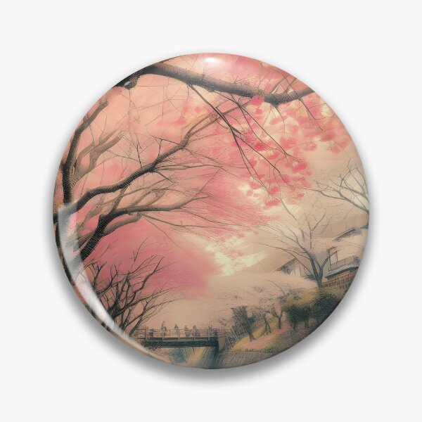 Item preview, Tranquil Sakura Blossoms in Japan designed and sold by inkNext.
