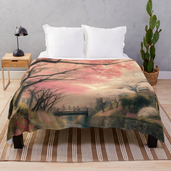 Item preview, Tranquil Sakura Blossoms in Japan designed and sold by inkNext.