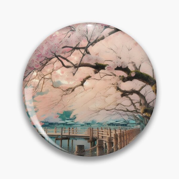 Item preview, Serene Sakura Blooms in Spring designed and sold by inkNext.