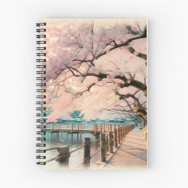Item preview, Serene Sakura Blooms in Spring designed and sold by inkNext.
