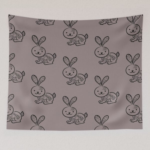 Item preview, Easter Mandala Bunny designed and sold by shirt-de-sign.