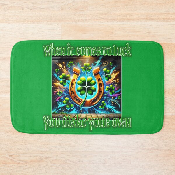 Item preview, St Patrick's Day Irish 4 Leaf Clover Shamrock Lucky Charm designed and sold by Medjed-Studios.