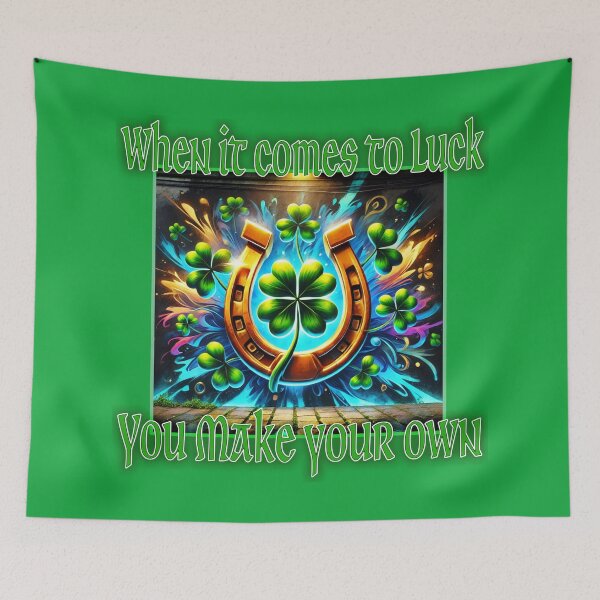 Item preview, St Patrick's Day Irish 4 Leaf Clover Shamrock Lucky Charm designed and sold by Medjed-Studios.