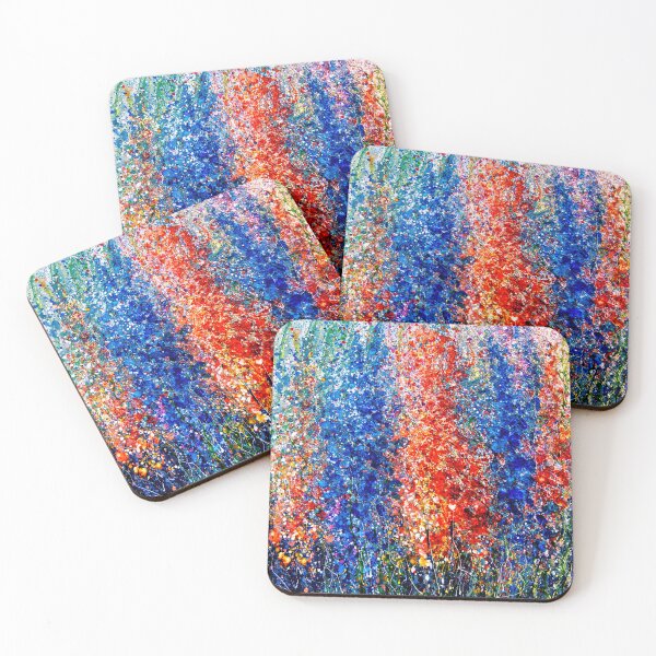 Item preview, Eternal Spring - Vibrant Abstract Acrylic Painting designed and sold by Rocky Mountain Artistry.
