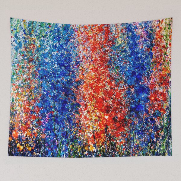 Item preview, Eternal Spring - Vibrant Abstract Acrylic Painting designed and sold by Rocky Mountain Artistry.