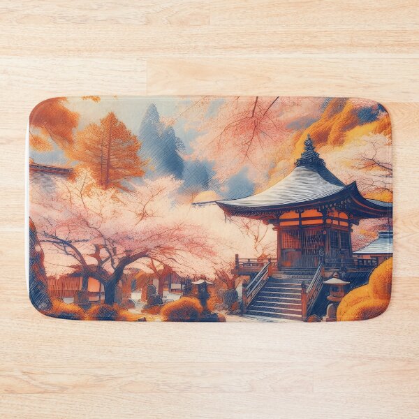Item preview, Serenity of Sakura Blooms in Japan designed and sold by inkNext.