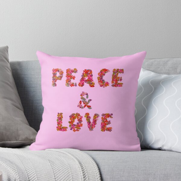 Item preview, Peace and Love in Bloom - Red designed and sold by BeJahMan.