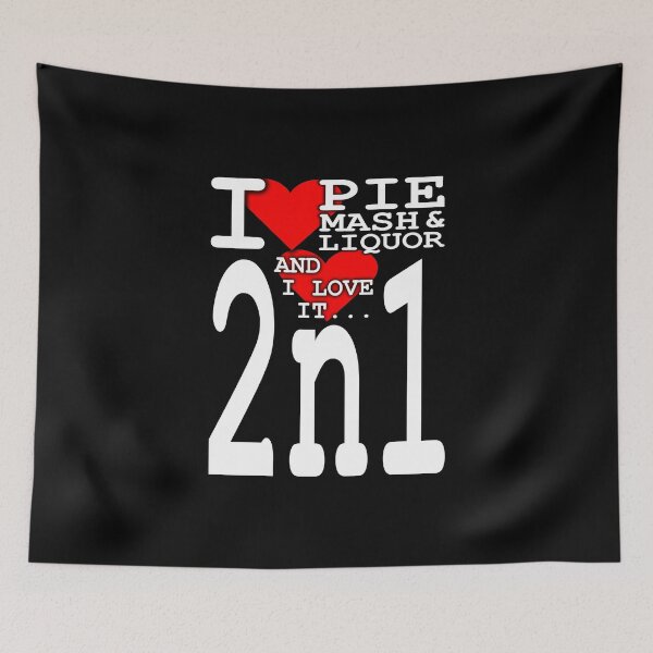 Item preview, I Love Traditional London Pie Mash & Liquor V2n1a designed and sold by RetrospectUK.