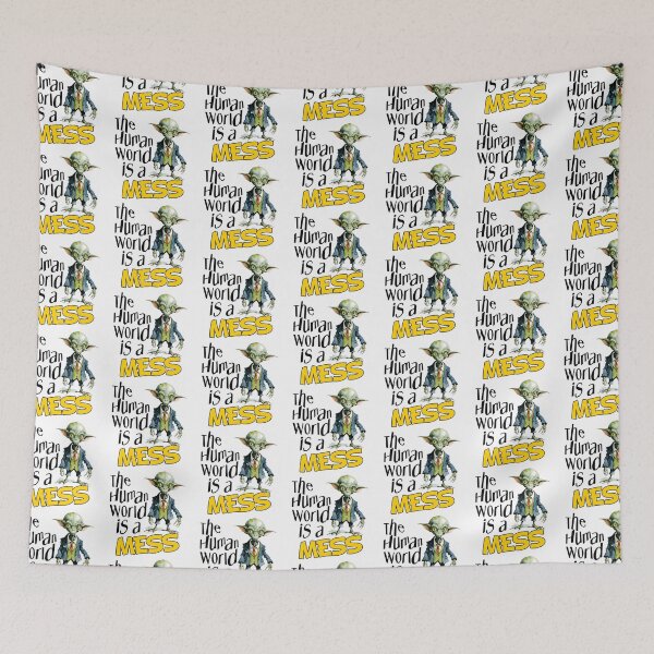 Item preview, The Human World is a MESS designed and sold by Wilcox PhotoArt.