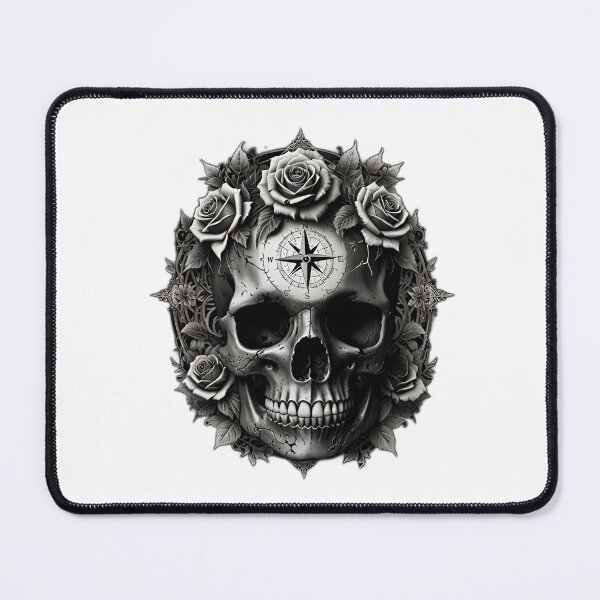Item preview, Alchemist’s Skull Compass – Arcane Gothic Symbolism designed and sold by akhdesigns7.
