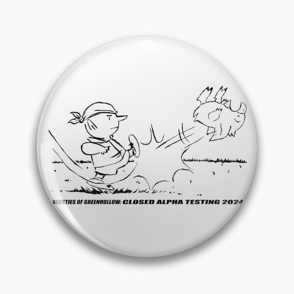Item preview, Beasties of Greenhollow Closed Alpha Charlie Brown Brush Art designed and sold by Pandomime Studio.