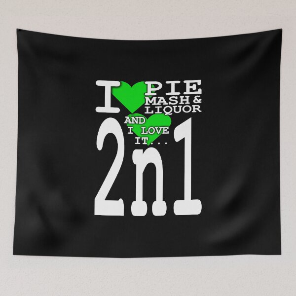 Item preview, I Love Traditional London Pie Mash & Liquor V2n1b designed and sold by RetrospectUK.