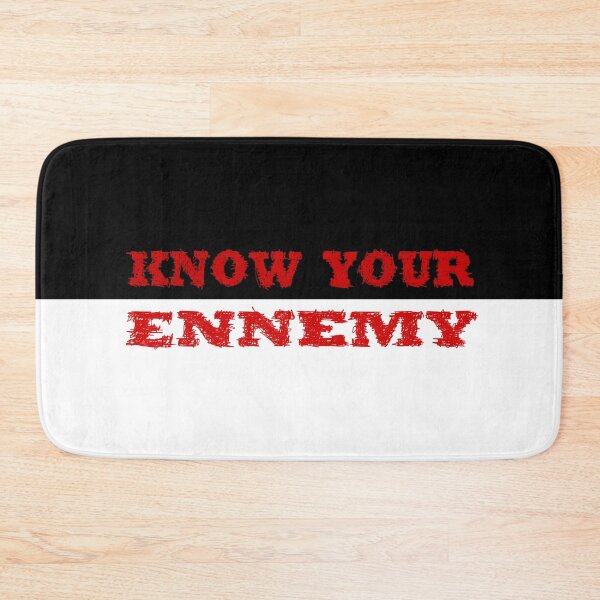 Item preview, Know your enemy - know your enemy designed and sold by BeJahMan.