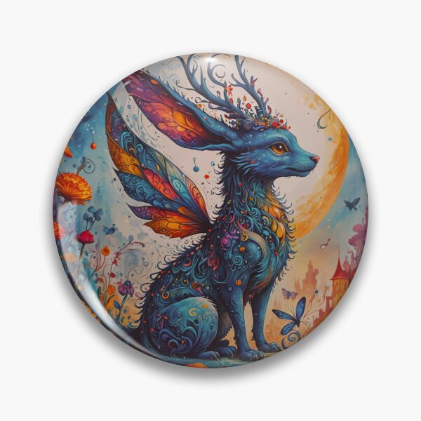 Item preview, Whimsical Jackalope  designed and sold by unlikeably mellow.