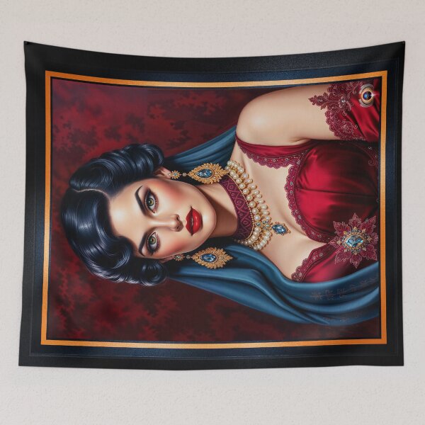 Item preview, A Striking Portrait Of The Elegant And Timeless Beauty Chiara Del Marquez Stunning AI Concept Art by Xzendor7 designed and sold by Xzendor7 Digital Art Creations.