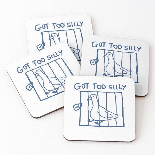 Item preview, Got Too Silly Funny Goose Pun Humor designed and sold by FantasyFablesC.