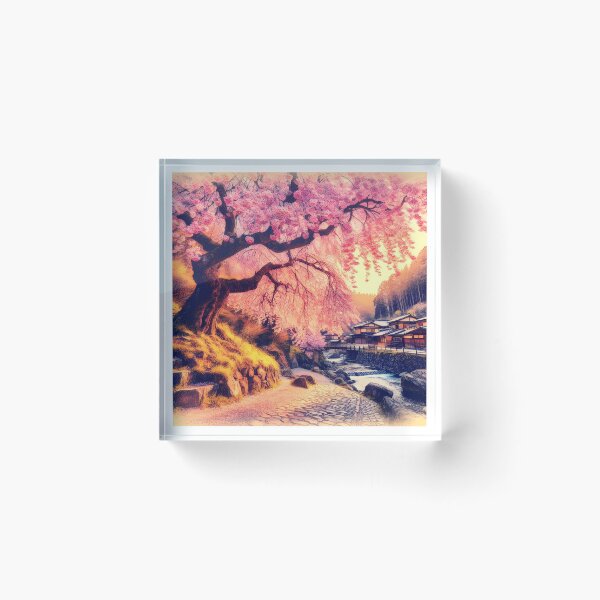 Item preview, Enchanted Sakura Blossoms in Japan designed and sold by inkNext.