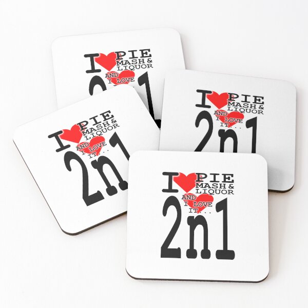 Item preview, I Love Traditional London Pie Mash & Liquor V2n1c designed and sold by RetrospectUK.