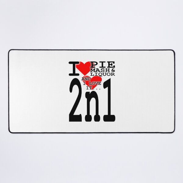 Item preview, I Love Traditional London Pie Mash & Liquor V2n1c designed and sold by RetrospectUK.