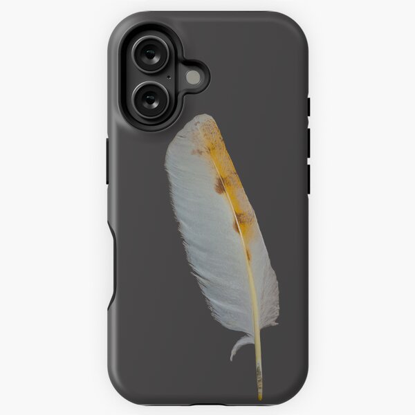 Vista previa del artículo con la obra «Pluma de lechuza común», diseñado y vendido por OwlOccasions.