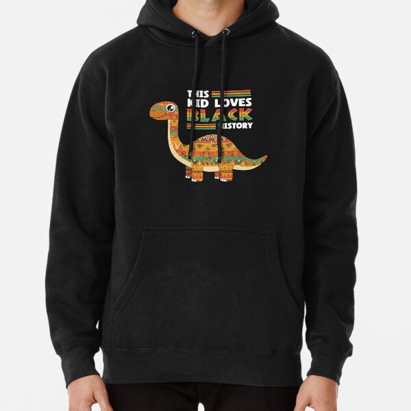 Item preview, Kids This Kid Loves Black History Month Dinosaur African Gift For Toddler Girl or Boy designed and sold by JUSTBEELEGANT.