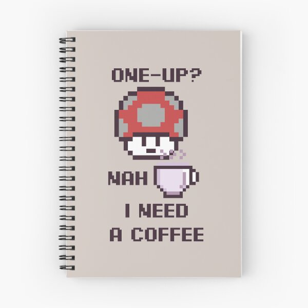 Item preview, One-Up? Nah, I Need a Coffee designed and sold by Milena R..