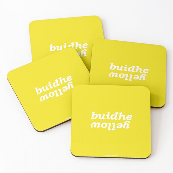 Item preview, yellow | buidhe Scottish Gaelic (Gàidhlig) translation designed and sold by Mamaidh Made.