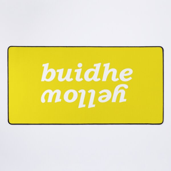 Item preview, yellow | buidhe Scottish Gaelic (Gàidhlig) translation designed and sold by Mamaidh Made.