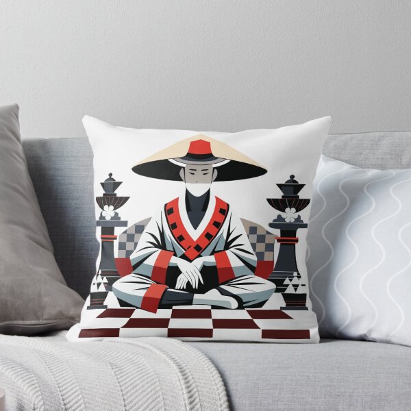 Item preview, Chess Samurai – Traditional Japanese Warrior in Kimono designed and sold by ANGOON7455.