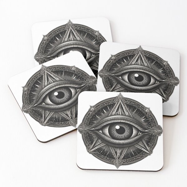 Item preview, Eye of Fate – Mystical All-Seeing Illuminati Eye Design designed and sold by akhdesigns7.