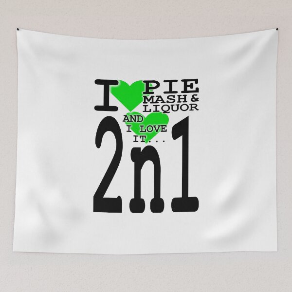Item preview, I Love Traditional London Pie Mash & Liquor V2n1d designed and sold by RetrospectUK.