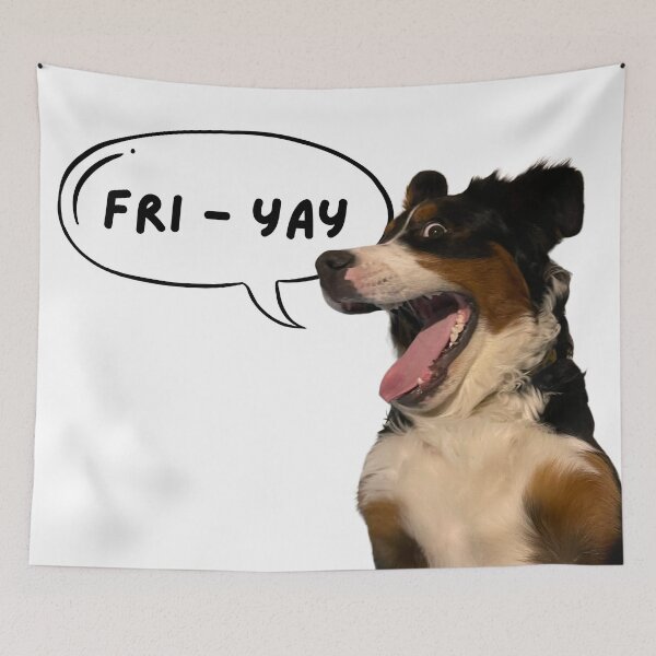 Item preview, IT'S FRI-YAY designed and sold by PoPoMakesArt.