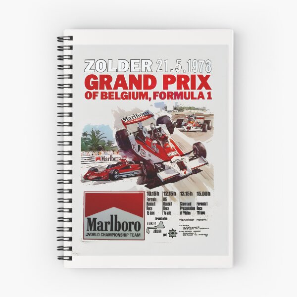 Item preview, Blast from the past art Grand Prix Belgium 1978 Zolder designed and sold by Helios Be. Lavsh.