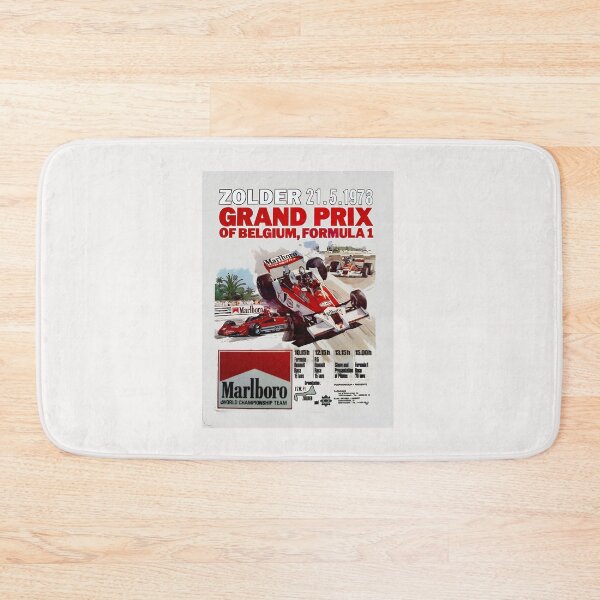 Item preview, Blast from the past art Grand Prix Belgium 1978 Zolder designed and sold by Helios Be. Lavsh.