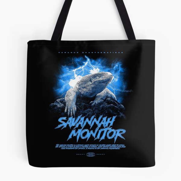 Item preview, Savannah Monitor Modern Streetwear Reptile Keeper designed and sold by JRRTs.