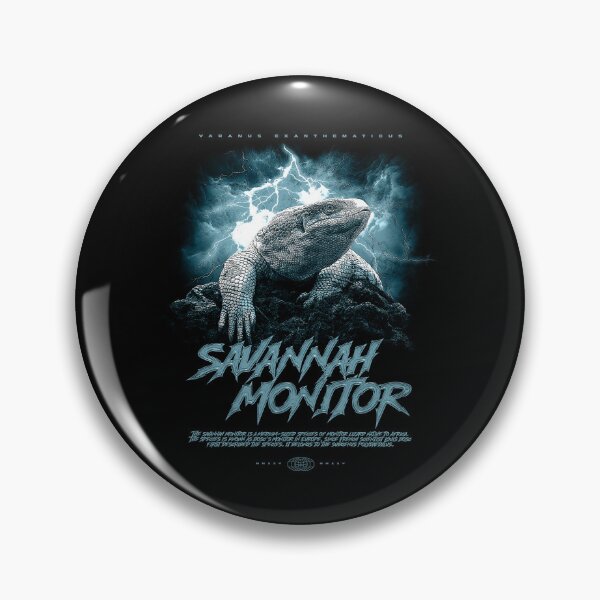 Item preview, Savannah Monitor Modern Streetwear Reptile Keeper designed and sold by JRRTs.