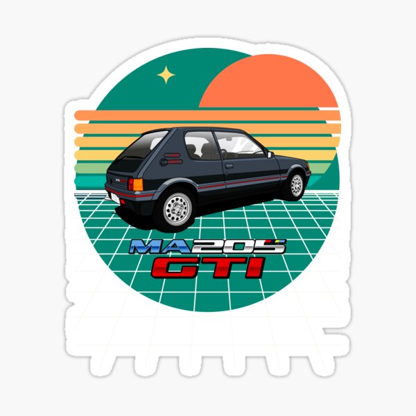 Item preview, VINTAGE CAR 205 GTI designed and sold by ATLASTRIMBO.