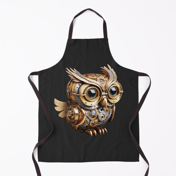 Item preview, Steampunk Owl – Intricate Mechanical Gear Design designed and sold by UniversalFlair.